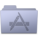 Applications Folder Lavender Icon